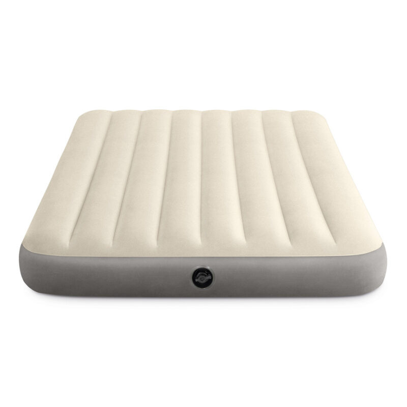 Cream inflatable bed Queen size