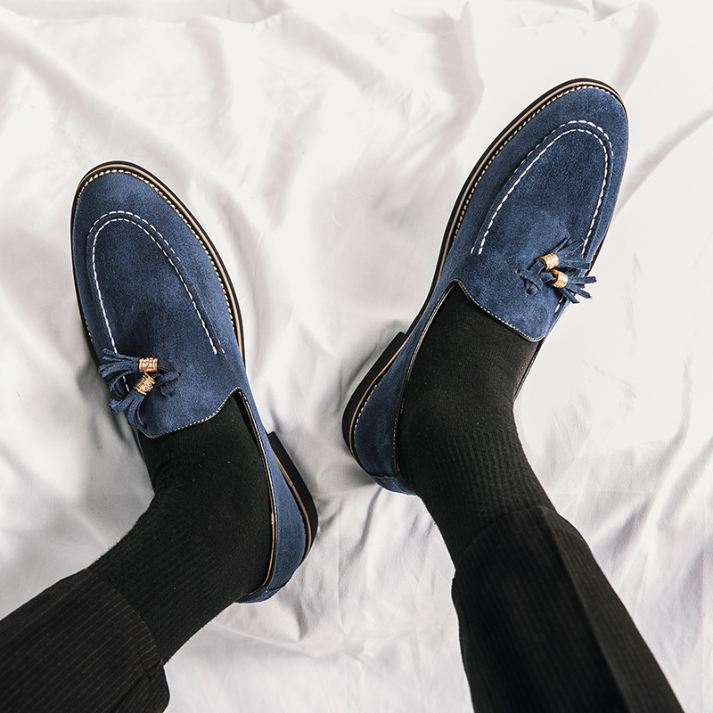 Men's Matte Leather Fashion Shoes - Image 9