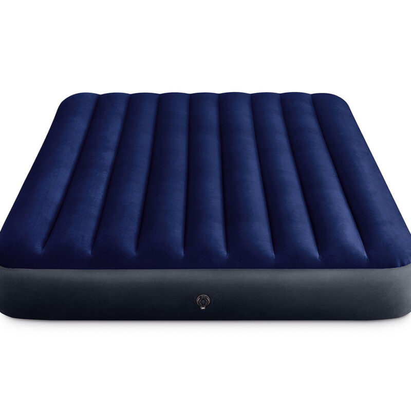 Blue inflatable bed Queen size