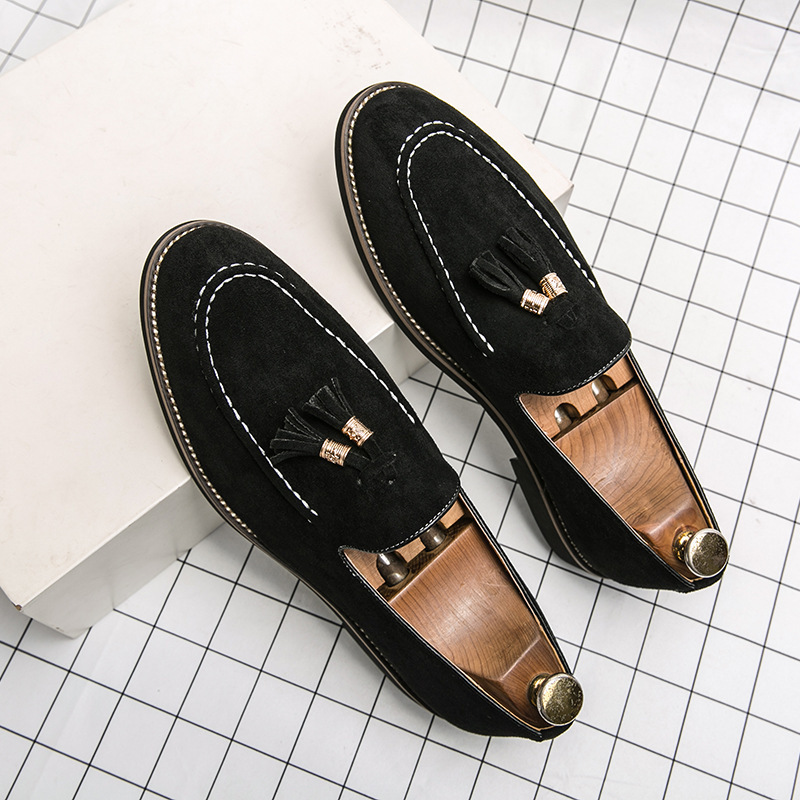 Men's Matte Leather Fashion Shoes - Image 7