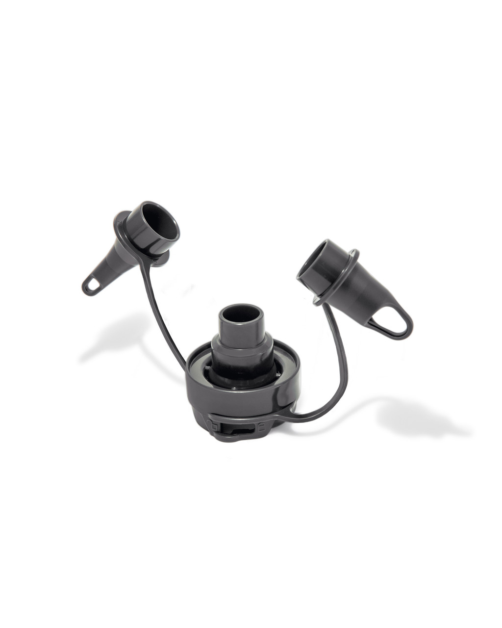 Cream inflatable bed Queen size - Image 5